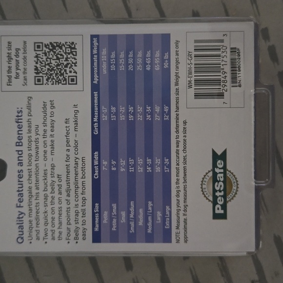 NWT Small Dog harness - Picture 3 of 3